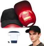 Laser Hair Growth Cap - Red & Blue Light Therapy for Hair Regrowth, Full Scalp Coverage Treatment for Men & Women
