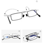 👓 Unbreakable Foldable Reading Glasses – Ultra-Light Flexible Clear Focus Readers