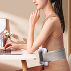 Vibrating Fascia Ring Massage Gun with Hear Pain Relief