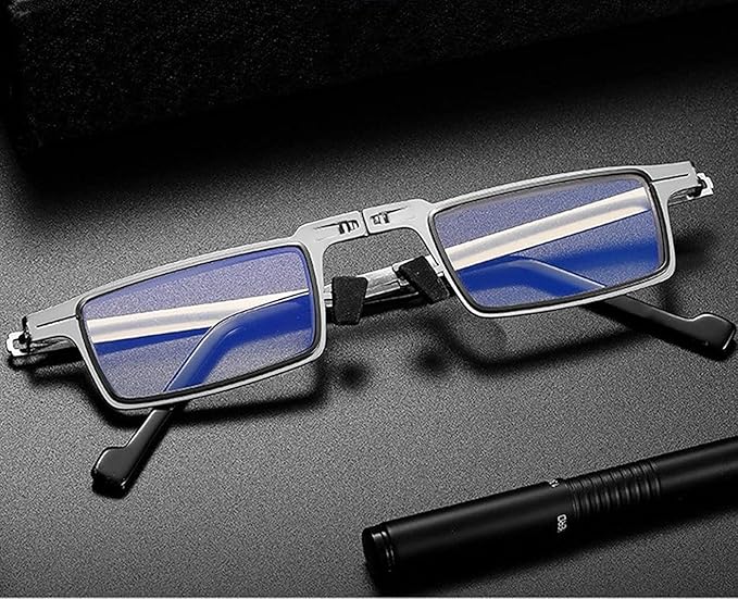 👓 Unbreakable Foldable Reading Glasses – Ultra-Light Flexible Clear Focus Readers