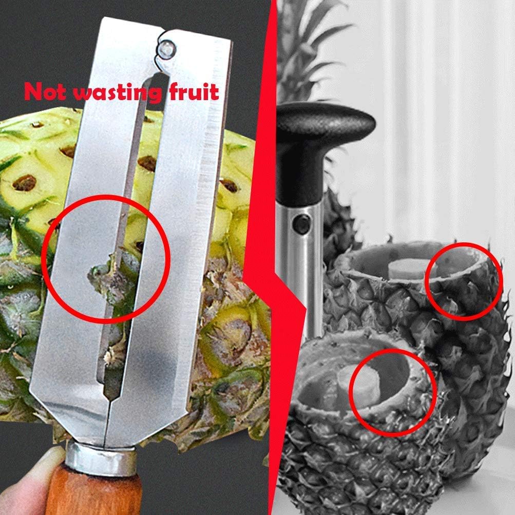 ✨ Premium Stainless Steel Fruit Corer & Slicer | Effortless Kitchen Peeler 🔄🍍