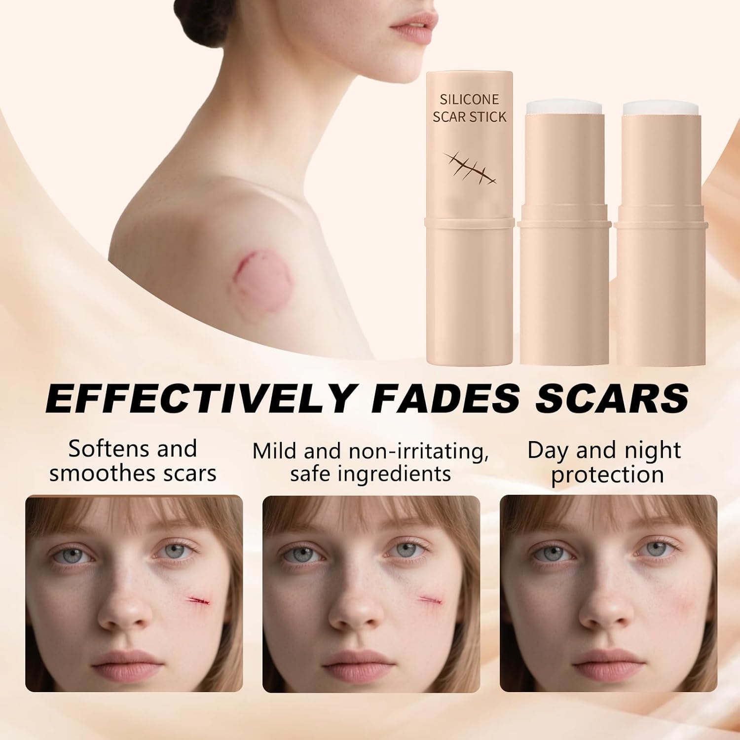 QuikRelief™ Silicone Scar Repair Stick