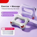 Vibrating Fascia Ring Massage Gun with Hear Pain Relief