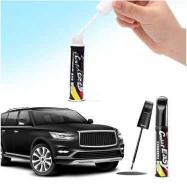 Car Bike Paint Scratch Repair Pen (White & Black)- (Pack of 2)